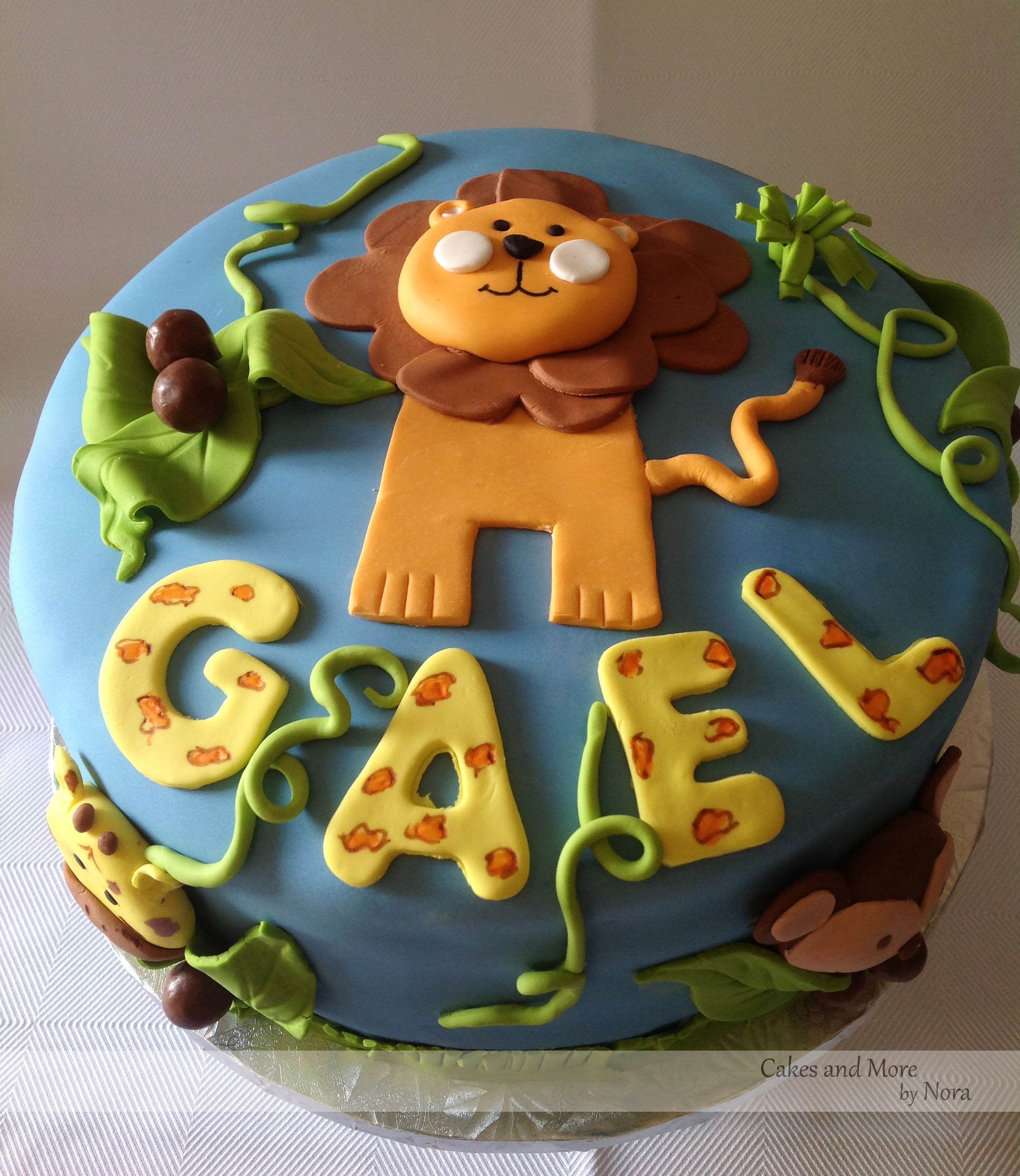 Safari Cake Babyshower
